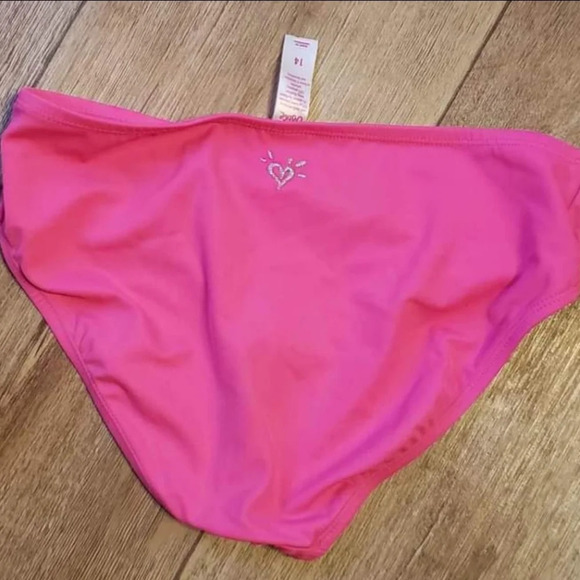 Justice Flip Sequin Tie Dye Tankini Size 14 - Picture 2 of 4